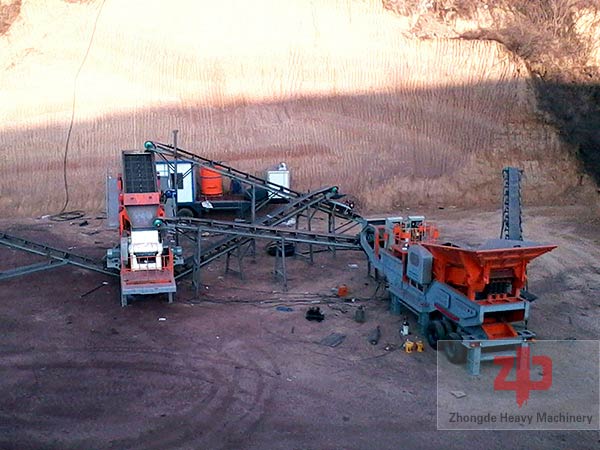 Crawler Mobile Screening Plant