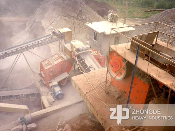 Industrial Concrete Jaw Crushing Plant