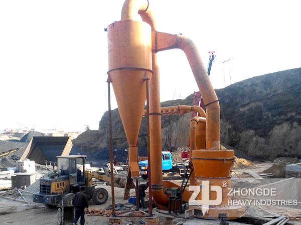 ultrafine grinding mill production site